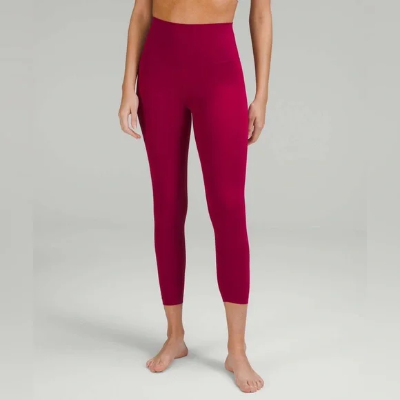 Lululemon Pink Wonder Under 7/8 leggings - Picture 2 of 5